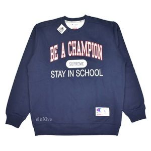 Supreme x Champion Crew neck sweater